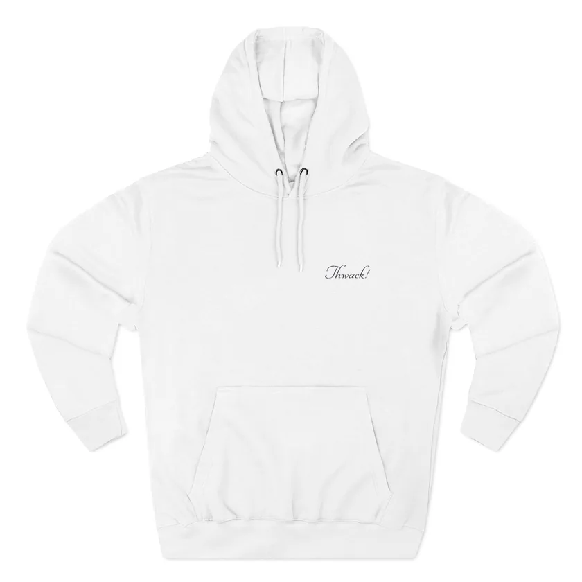 The Thwack! Hoodie in white