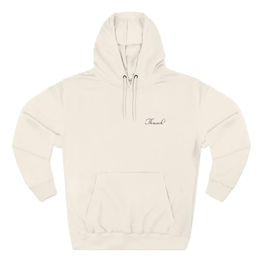 The Thwack! Hoodie in bone